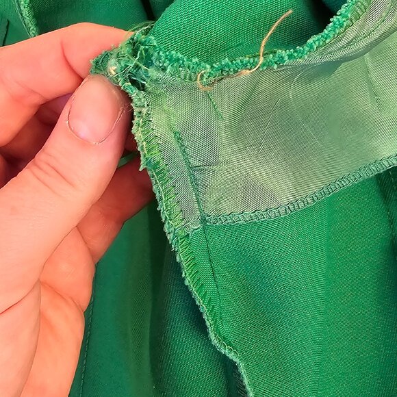 Vintage Rrrruss Green Pant Suit Set, Size Med, Div Russ Togs - Picture 13 of 13